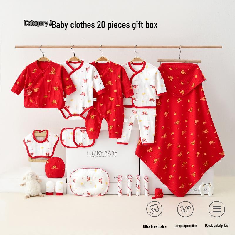 Newborn Baby Clothes Gift Set for Autumn and Winter