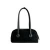 Autumn and Winter Suede Bag Fashion Retro Versatile Shoulder Bag High Sense Niche Style Baguette Armpit Bag Women