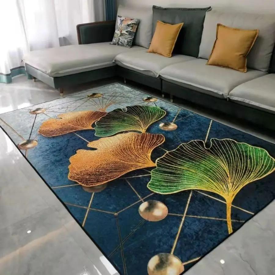 Schmetterling Pfau Wohnzimmer Teppich Bunt Dekorative Fußmatte für Schlafzimmer Veranda Küche Geschäft Rutschfest Sofa Couchtisch Teppich