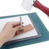 5pcs Professional Durable DIY Leather Handicraft Punching Assisted Pad Tools, 30 * 20cm Gray High-density Sound-absorbing Pad