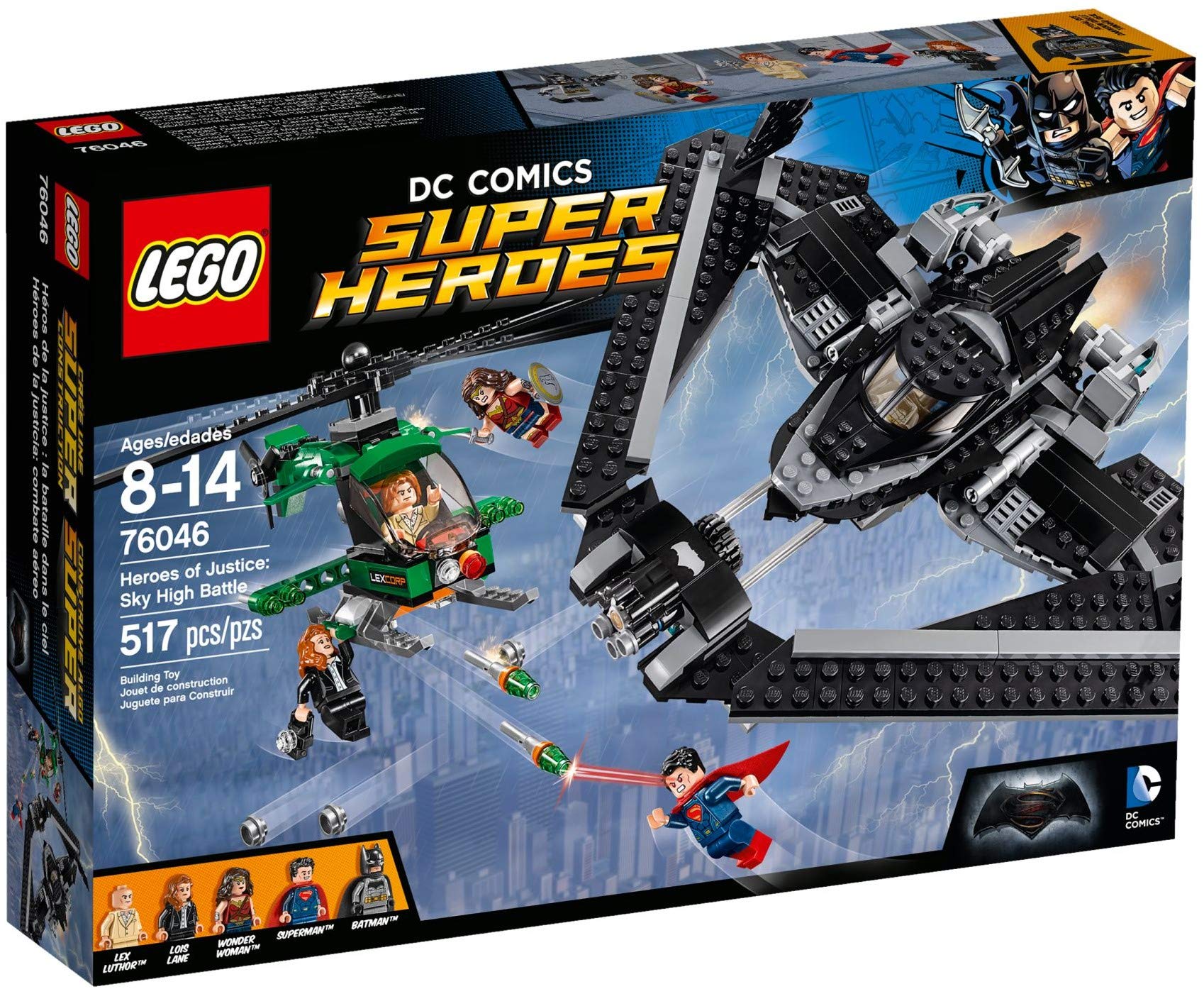 

LEGO Super Heroes Hero of Sky High Battle 76046 Justice