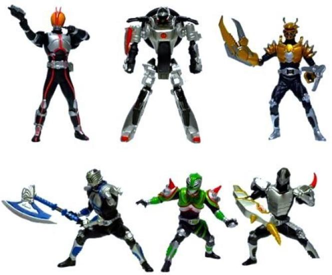 

Gashapon HG Kamen Rider Action Pose 2 6 (All types)