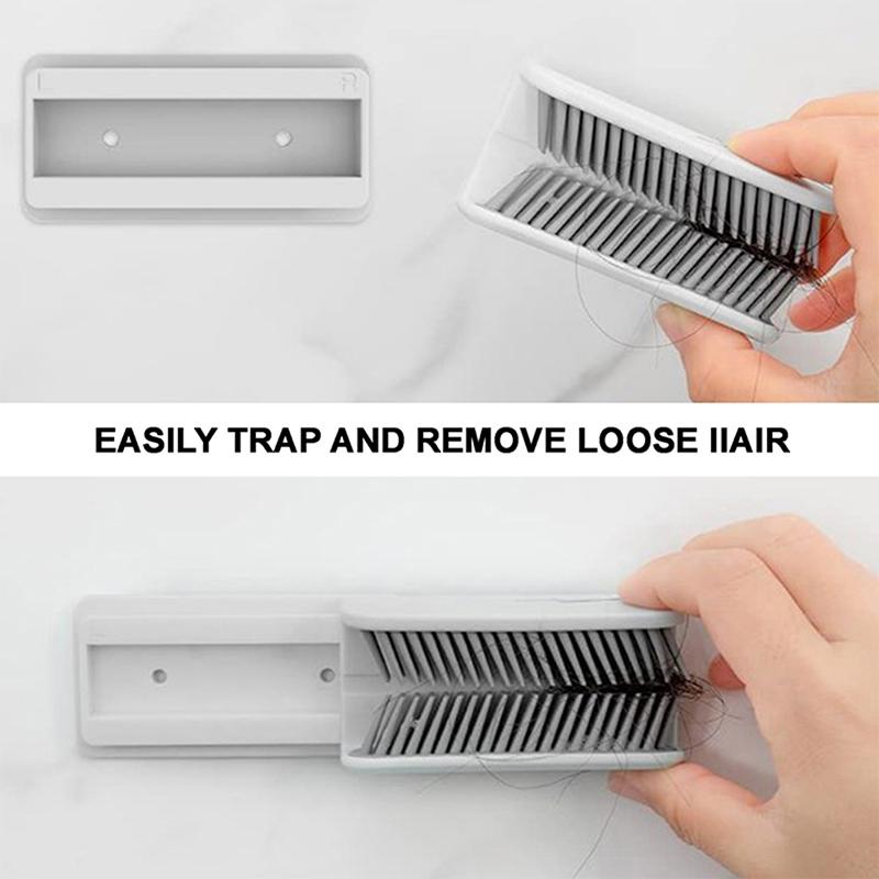 Shower Hair Catcher Wall Silicone Shower Hair Trap Adhesive Shower Hair Stopper Hair Catcher To Protect Drains From Blockage