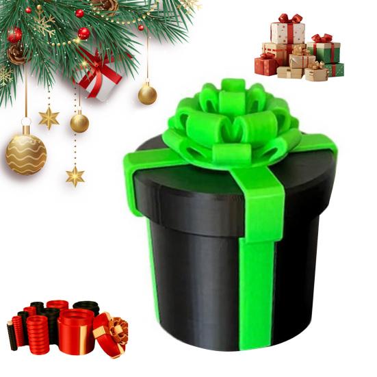 Annoying Nested Screw Gift Box Customizable Difficulty 3 to 10 Tiers Durable Reusable Prank Christmas Gift Packaging Container