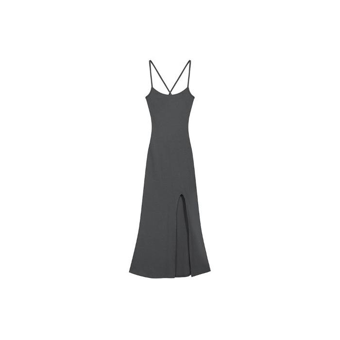 European and American style hip-wrapped dress female Spice Girl sexy backless 2026 summer new medium and long dress slim suspender skirt female