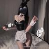 Sexy Bunny Girl Pajama Set: Tempting Nightwear for Small Busts