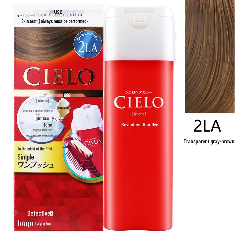 CLELO Xuanruo Crema Colorante per Capelli Giapponese - Formula a Base Vegetale per Copertura dei Capelli Grigi