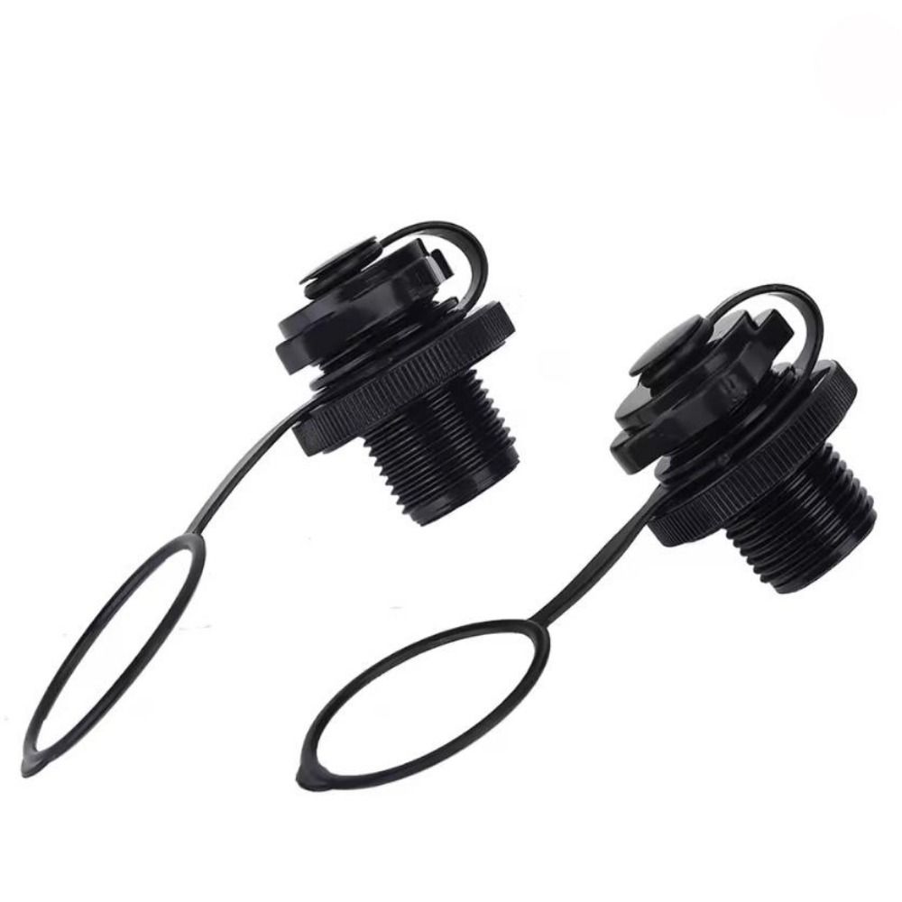 2pcs Plastic Anti Corrosion Replacement Screw Diameter 22mm Air Valve for Inflatable Rubber Dinghy