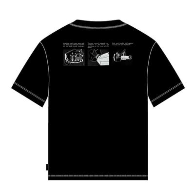 Collaboration Design Bug Off Abu Garcia Short Sleeve Cardinal 3 Black XL Size T-Shirt