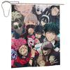 Megumi Besto Friendo Jujutsu Kaisen Sukuna Anime Shower Curtain Bathroom Polyester Waterproof Bath Curtains With Hooks