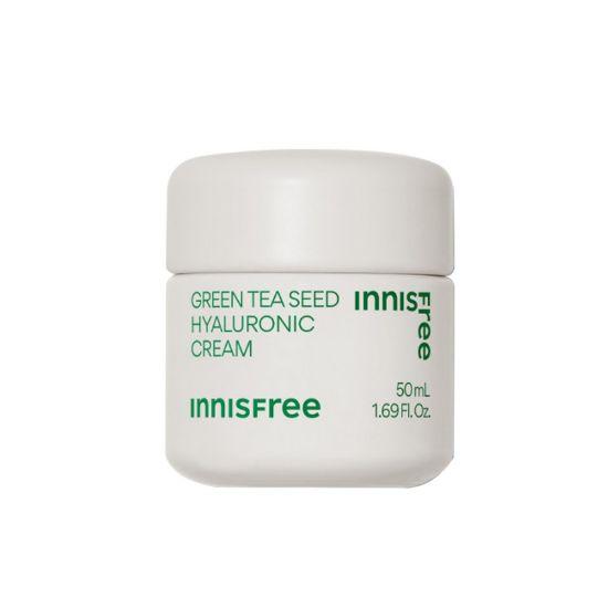 

Innisfree Green Tea Seed Hyaluronic High Moisture Cream Vegan Deep Hydration 50ml