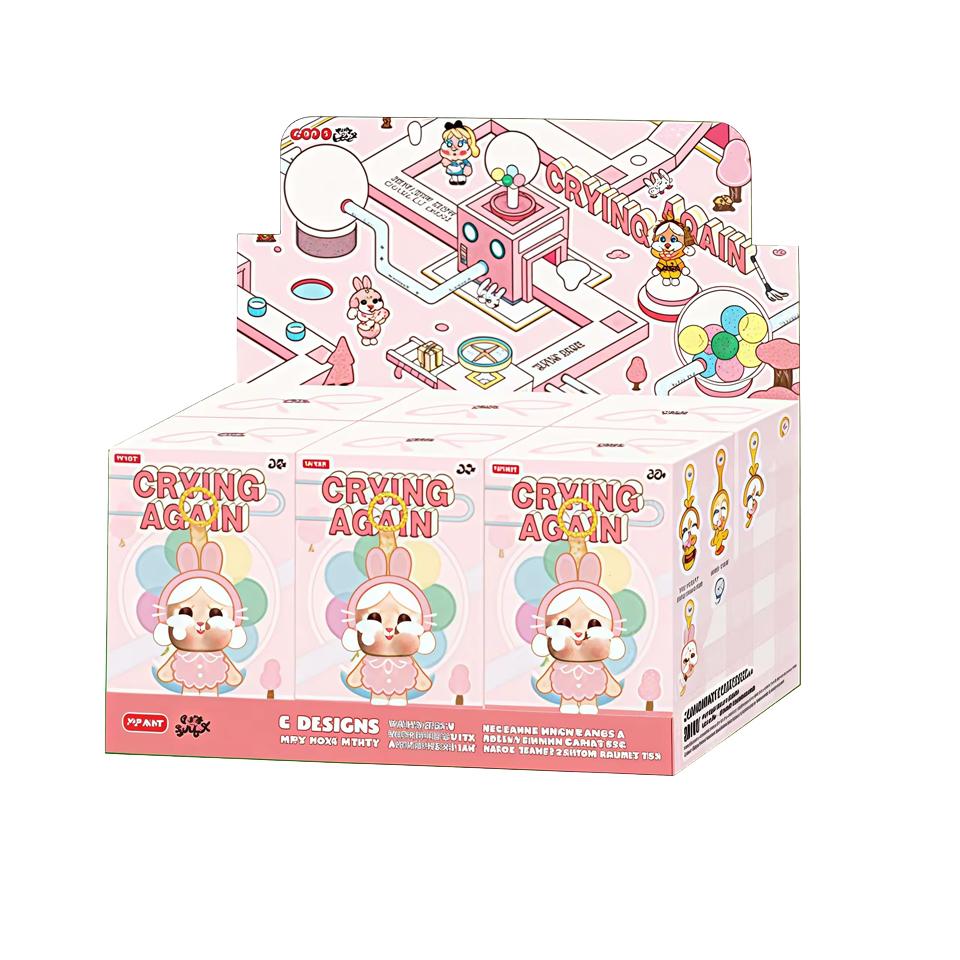 

CRYBABY CRYING AGAIN серия виниловые игрушки в коробке Kawaii аниме фигурка Caixa Caja сюрприз таинственная коробка кукла реплика 18cm