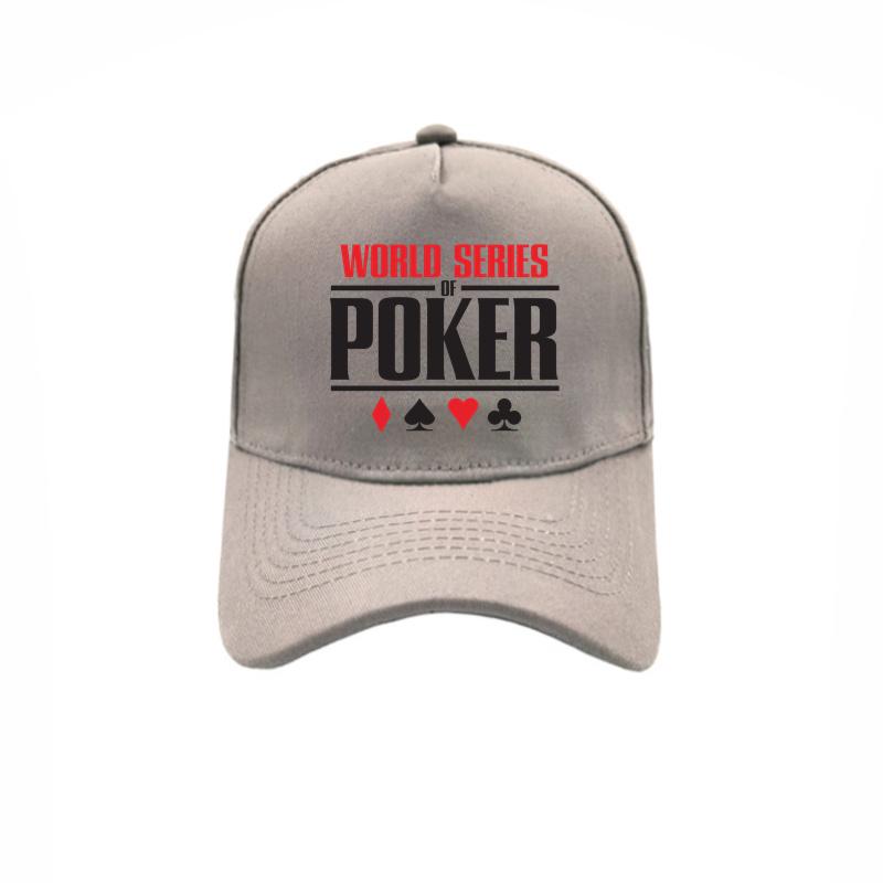 World Series of Poker Baseball Caps Cool Adjustable Outdoor Unisex Hats Women Unisex Snapback Caps MZ-344