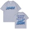 Rapper Drake IceUnisex I Know What They Did T Shirt Fashion Hip Hop Short Sleeve Tshirts Unisex Unisex Summer Casual Cotton Tshirt