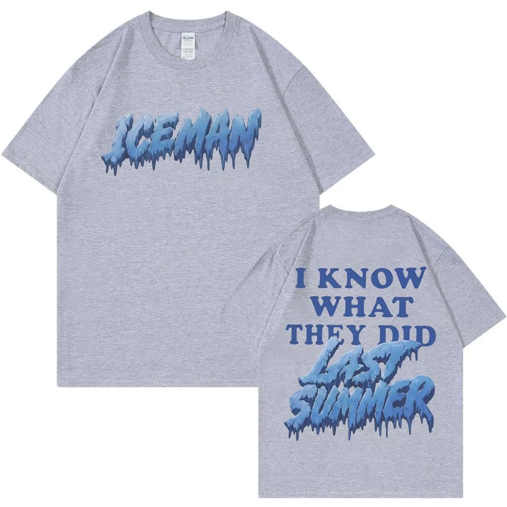 Rapper Drake IceUnisex I Know What They Did T Shirt Fashion Hip Hop Short Sleeve Tshirts Unisex Unisex Summer Casual Cotton Tshirt