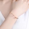 Small Waist Bracelet Female Sterling Silver Simple Personality Trendy Ins Niche Design Bracelet Bracelet Jewelry