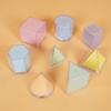 Detachable Geometric Shapes Blocks Transparent Game Math Toys 3D Geometric Cube  Learning Materials