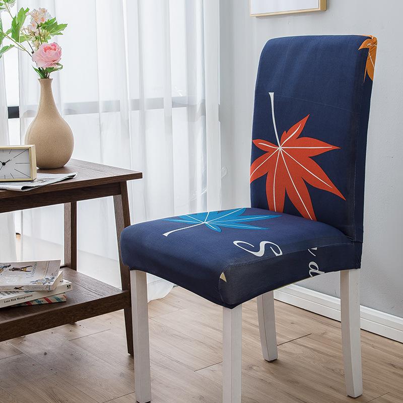 High Elastic Household Chair Cover One-piece Dining Table Chair Cover Chair Cover Fabric Four Seasons