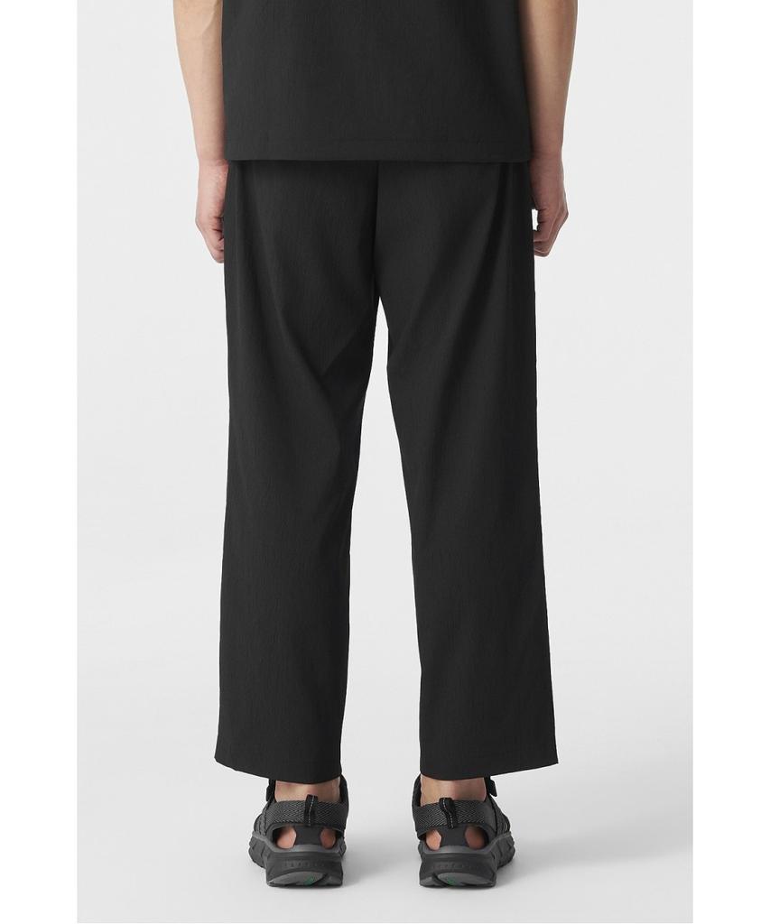 Koolongseupocheu Men'S Crease Length Pants (Set-Up) Tlpnm26611Blk