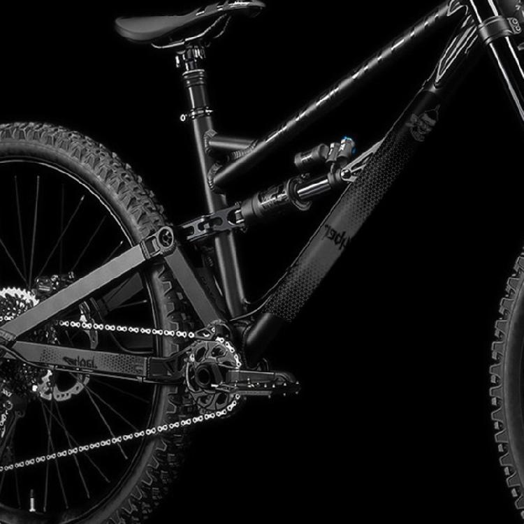 Autocolante Protecție Cadru Bicicletă Protector Manivelă Rezistent la Zgârieturi