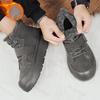 Men's Boots Outdoor Sports High Top Boots Comfortable 2025 New Trend Platform Shoes Retro Plush Warm Non-slip Botas Para Hombre
