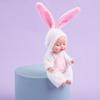 Cute Animal Baby Doll 3.5Inch Deer/Bee/Bear Sleep Baby Simulated Reborn Doll Toy