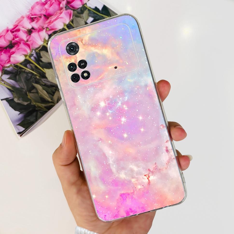 Beautiful Butterfly For Xiaomi Poco M4 Pro Case Silicone Soft Fundas Phone Back Cover For Xiaomi Poco M4 PocoM4 Pro 4G 5G Bumper