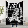 Band Korn Blanket Soft Warm Furry Throw Super Kids Toys Bed Sofa Car Cradle