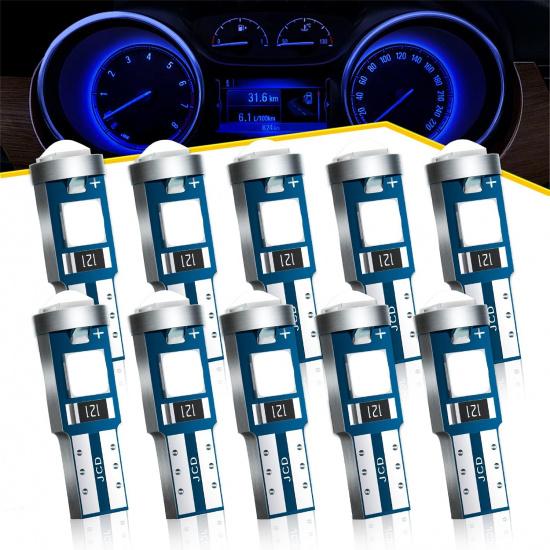 Antline T5 37 74 2721 PC74 PC37 LED Bulb White, Super Bright Canbus Error Free 12 Volt Replacements for Interior Dashboard Indicator trument Panel