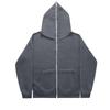 Men's Hooded Full Zip Long Sleeve Jacket with Pockets Casual Comfortable Coat