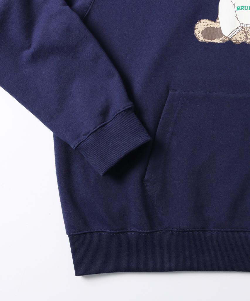 UCLA Unisex Preppy Reel Bear Hoodie [Navy] (Ubalt37)