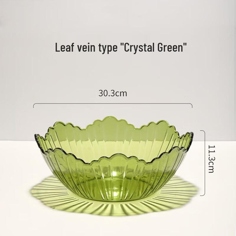 Chahua Floral Plastic Fruit Plate