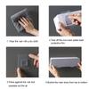 Collapsible Wall-mounted Spice Box Combination Four-grid Kitchen Device Sets Multi Plastic Container for Seasoning Tools