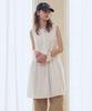 AFTERHOURS Cotton Pintuck Dress (White)
