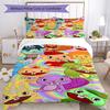 3pcs Happy Tree Friends4 Pattern Bedding Set Duvet Cover Set Includes Duvet Cover &pillowcases, Perfect All Season Bedroom Decoration & Gift