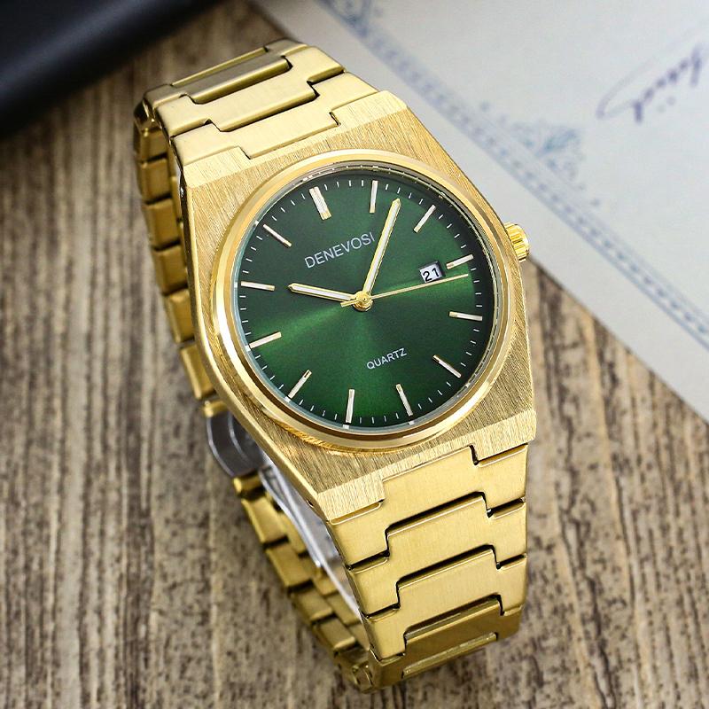 Elegant Watches For Men Women Waterproof Luminous Date Analog Watch Quartz Stainless Steel Woman's Fashion Wristwatch