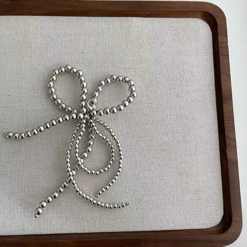 Korean Sweet Bowknot Shoe Decoration Bag Pendant Shoes Ornament Phone Charm Add Style and Personality To Your Footwear