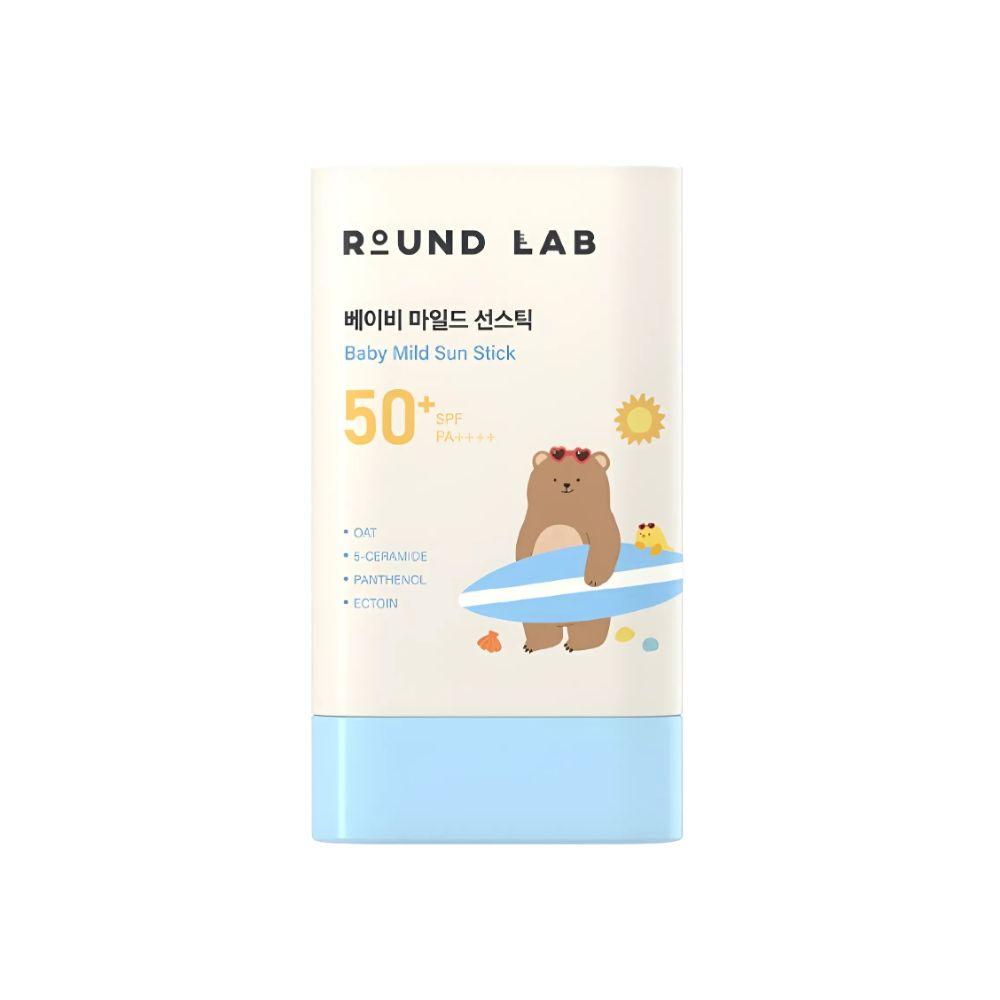ROUND LAB Baby Mild Sun Stick SPF50+ PA++++ Gentle UV Protection for Kids 21g