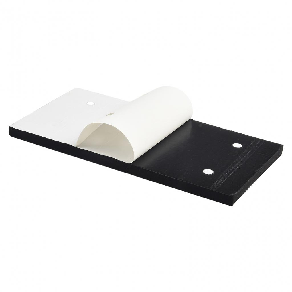 Sander Back Pads Foam 18.5x9.3x0.8cm Black Easy Installation
