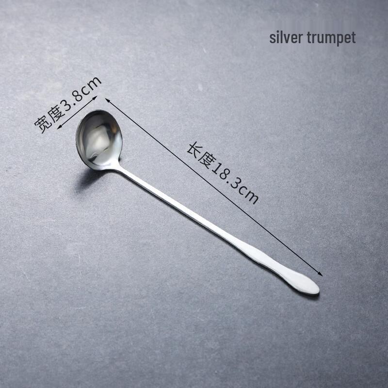 Dajujiang Stainless Steel Golden Long Handle Multi-purpose Spoon