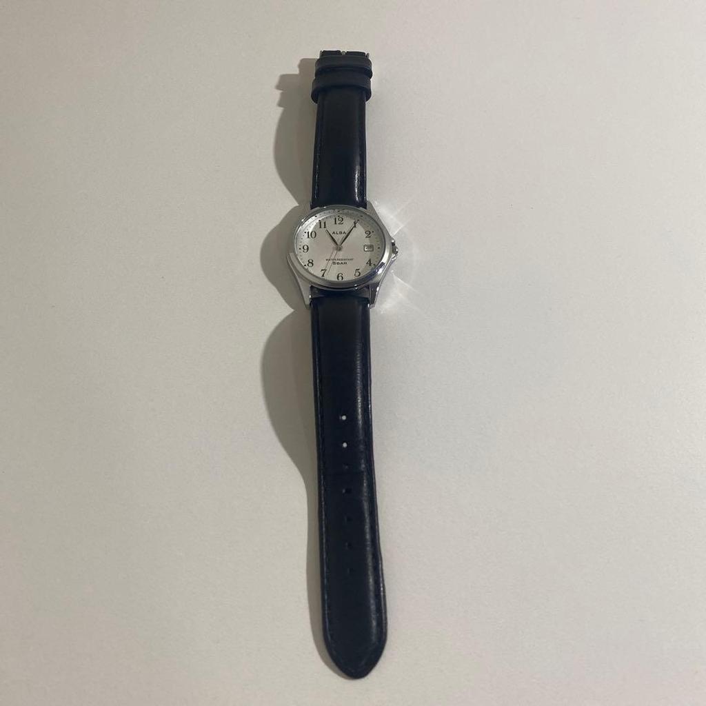 Used [Working Item] ALBA VJ32-KN20 5BAR Men's Watch