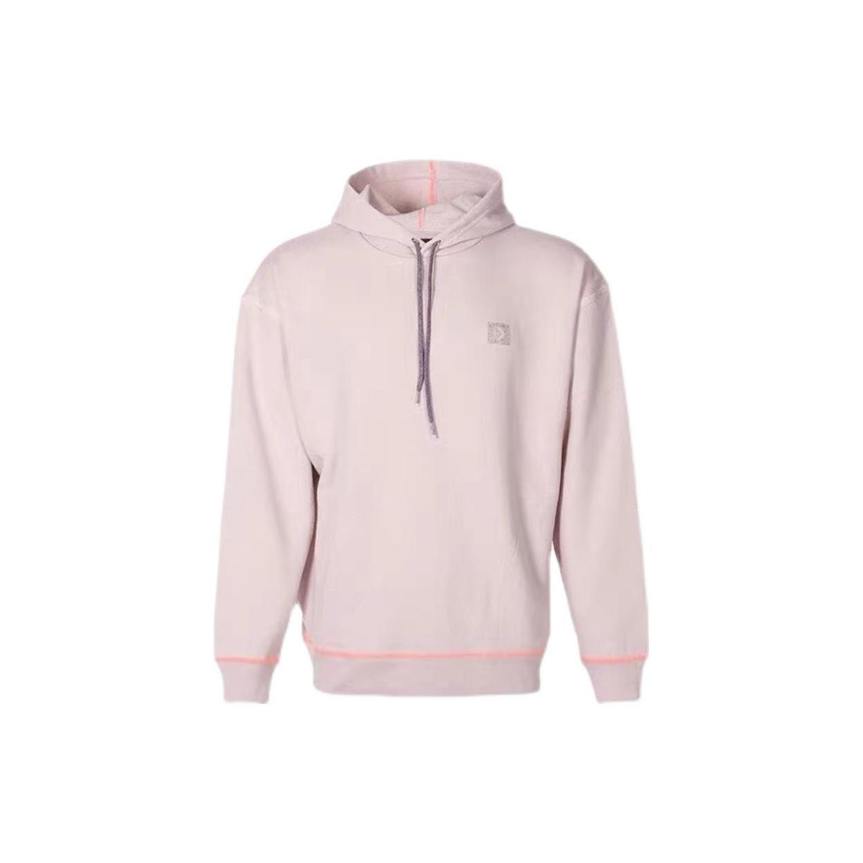 Converse Logo Pullover Hoodie Asia Sizing Pink Men s 10020388-A04 S