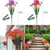 Vibrant Plastic Plum Blossoms High-quality Uv Resistant Artificial Garden Flowers