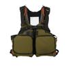 Adjustable Adult Life Jacket Vest for Kayaking Paddleboarding Water Sports Floatation Aid Vest with Multiple Pockets and Secure Buckle Straps