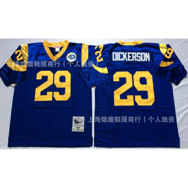 St. Louis Rams Vintage Football Jersey Mitchell Ness Embroidered NFL Style Team Apparel Men