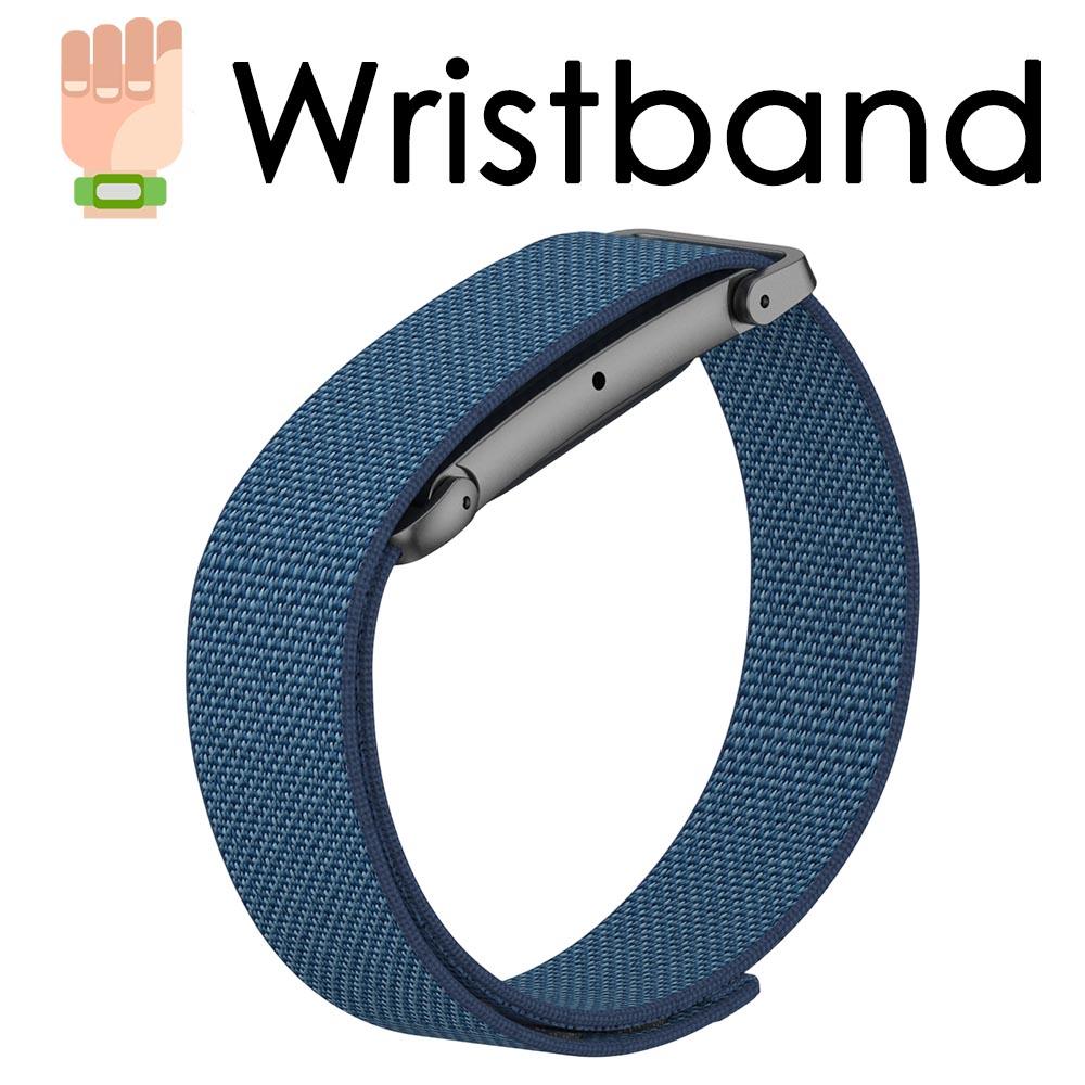 Nuovo cinturino bicipite in trama di nylon per Google Fitbit Air Strap, cinturino di ricambio per fitness tracker da polso/braccio per Google Fitbit Air Band