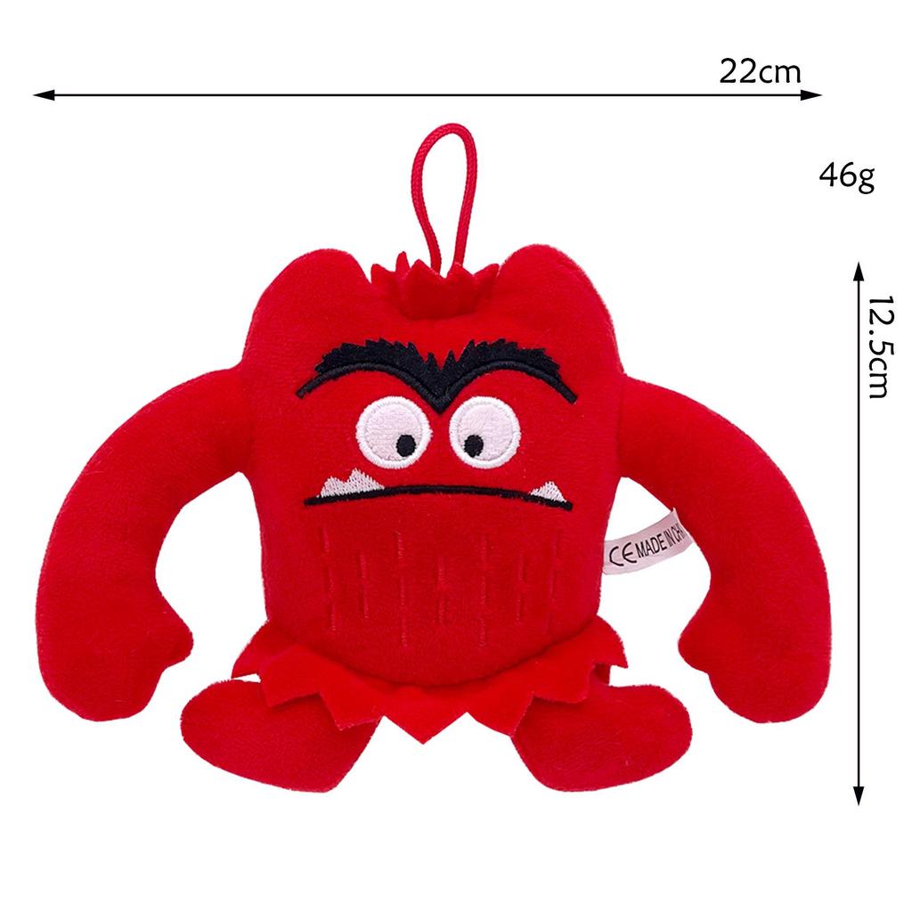 Color Monster Cute Plush Doll – My Emotion Friend for Kids