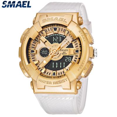 Sport Watches Waterproof New Watch For Men Crystal Watchband Stopwatch Shockproof Alarm Clock Male 8006 Quartz Wristwatch