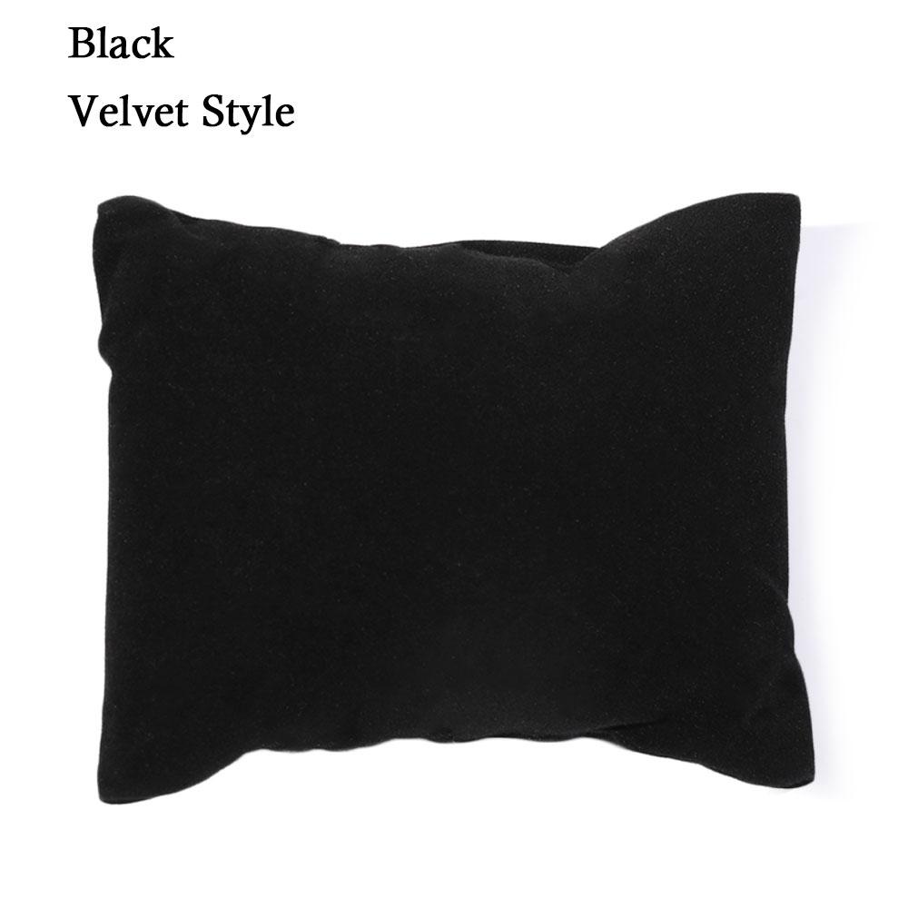 Bracelet Velvet/PU Counter Gift Organizer Jewelry Cushion Watch Display Pillows Wristwatch Holder