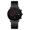 Men's Watches, Stylish Quartz Watches, Mesh Stainless Steel Watches, Waterproof Chronograph Watches With Automatic Date, Men's Stylish Casual Watches